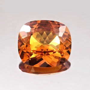 5,40 ct AA+ natürlicher Ceylon Fanta orange Saphir Kissenschliff lose Edelstein - Bild 1 von 4
