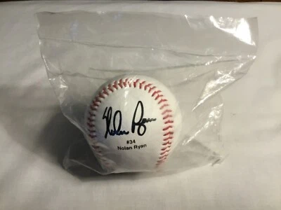 MLB NOLAN RYAN (facsimile)  Signed Autographed Stat Baseball - sealed     (ZZ4) - Image 1 of 4