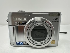 Panasonic Lumix DMC-LZ2 5MP Silver Digital Camera 24x Zoom - TESTED - WORKS - - Picture 1 of 21