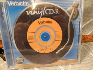 6 Verbatim viny/CD-Rs, 80 minute recording time. - Afbeelding 1 van 3