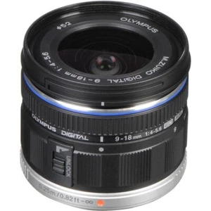 Olympus M.Zuiko Digital ED 9-18mm f/4.0-5.6 Lens for Micro Four Thirds Black - Picture 1 of 5