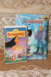 **CLEARANCE** Pocahontas VHS Tape & Book - Picture 1 of 12