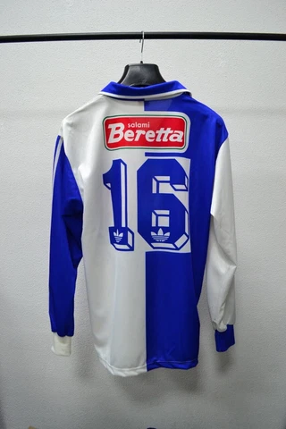 Grasshopper Zurich 1993-1994-1995 Match Worn #16 Home Long Sleeve Jersey Adidas Cover