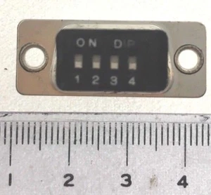 Conector de base de datos de conmutador DIP 15 PIN - Imagen 1 de 5