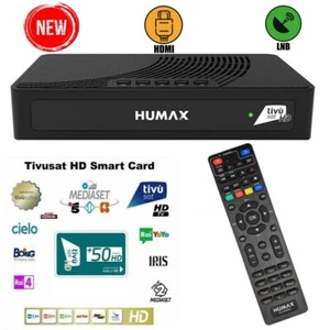 Humax TIVUMAX-HD3800S2 Satellitenreceiver inkl. Aktiviert Tivusat HD Karte - Bild 1 von 7
