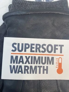 Leather Gloves. Men’s Dockers Cuffs, Size XL, Super Soft Intellitouch - Picture 1 of 4