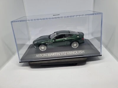 Modelo a escala 1/43 Aston Martin V12 Vanquish Verde Norev 270511 Foto 1 de 4