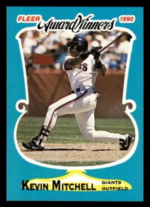 1990 ganadores del Premio Fleer Kevin Mitchell #23 Gigantes de San Francisco - Imagen 1 de 2