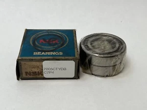 NSK 7005CTYDBC7P4 Bearing 7005C 7005-C-TY-DB-C7-P4 ABEC7 25x47x12 mm 2 Pcs - Picture 1 of 8