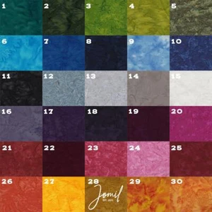 pre-shrunk batik 100% cotton fabric quilting hand dyed 44" wide vegan friendly - Picture 1 of 33