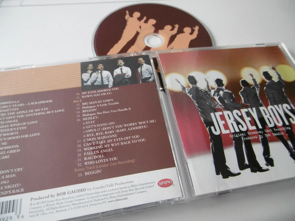 Jersey Jungen Broadway Besetzung Frankie Valli & Four Seasons Story Sherry Lets - Bild 1 von 1