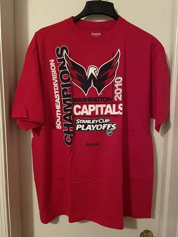 Washington Capitals 2010 SE Division Champions t-shirt Cover