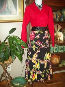 Victorian EMMA regency costume skirt set size 10 Titanic Music Man Pioneer  - Picture 1 of 6