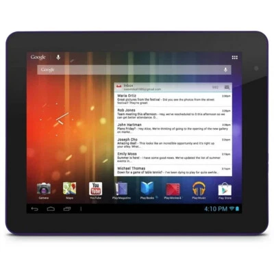 Ematic EGS108 8" Genesis Prime Multi-Touch Tablet, 4GB, Android 4.1 - Image 1 of 4