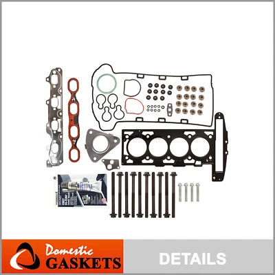 Fits 00-03 Saturn L100 L200 LS LS1 LW1 LW200 2.2L DOHC Head Gasket Set Bolts - Image 1 of 4