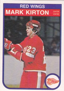 82/83 OPC ...MARK KIRTON...# 87...RED WINGS...FREE COMBINED SHIPPING