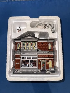 Department 56 Harley Davidson City Händler Birne getestet und funktioniert - Bild 1 von 6