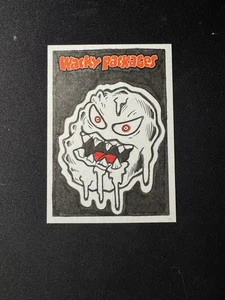2025 Topps Wacky Packages Halloween Edition Sketch 1/1 - Chenduz - Picture 1 of 2