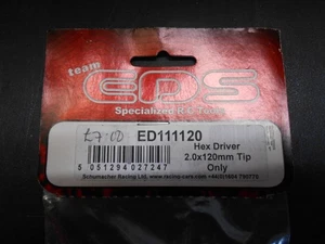 EDS ED111120 2,0x120 mm Punta per trasmissione esagonale FG Mecatech Harm Tamiya - Foto 1 di 2