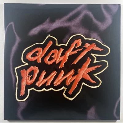 Daft Punk — домашнее задание, 2 пластинки, парлофон, как новый, складной, 2019 года, переиздание, Великобритания, тиснение - Изображение 1 из 4