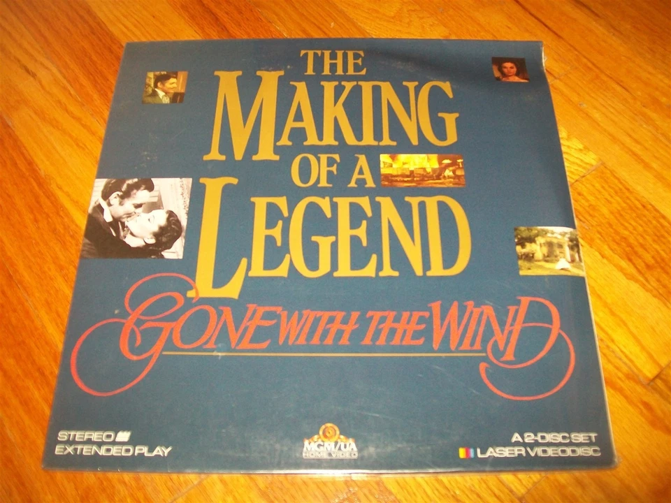 СОЗДАНИЕ ЛЕГЕНДЫ: УШЕЛ С ВЕТРОМ 2-лазерный диск LD совершенно новый запечатанный РЕДКАЯ - Изображение 1 из 1