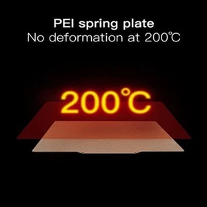 3D Printer Build Plate Double Side PEI Coated Flexible Spring Steel Plate New - Afbeelding 1 van 23