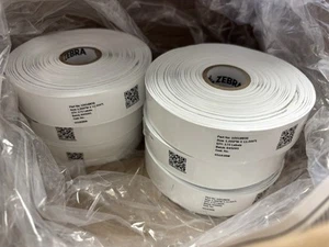 Lot de 6 bracelets ultra doux Zebra authentique 10018856 1"x11" bande Z - Photo 1/1
