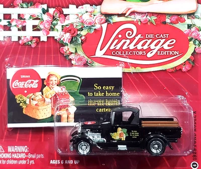 Johnny Lightning 29 1929 Ford Model A Pickup Truck Coca Cola Vintage Collectors - Image 1 of 2