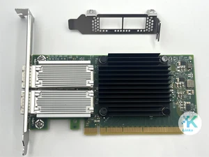 MCX556A-ECAT Mellanox ConnectX-5 VPI Adapter Karta EDR IB 100GbE Dual-Port QSFP28 - Zdjęcie 1 z 3