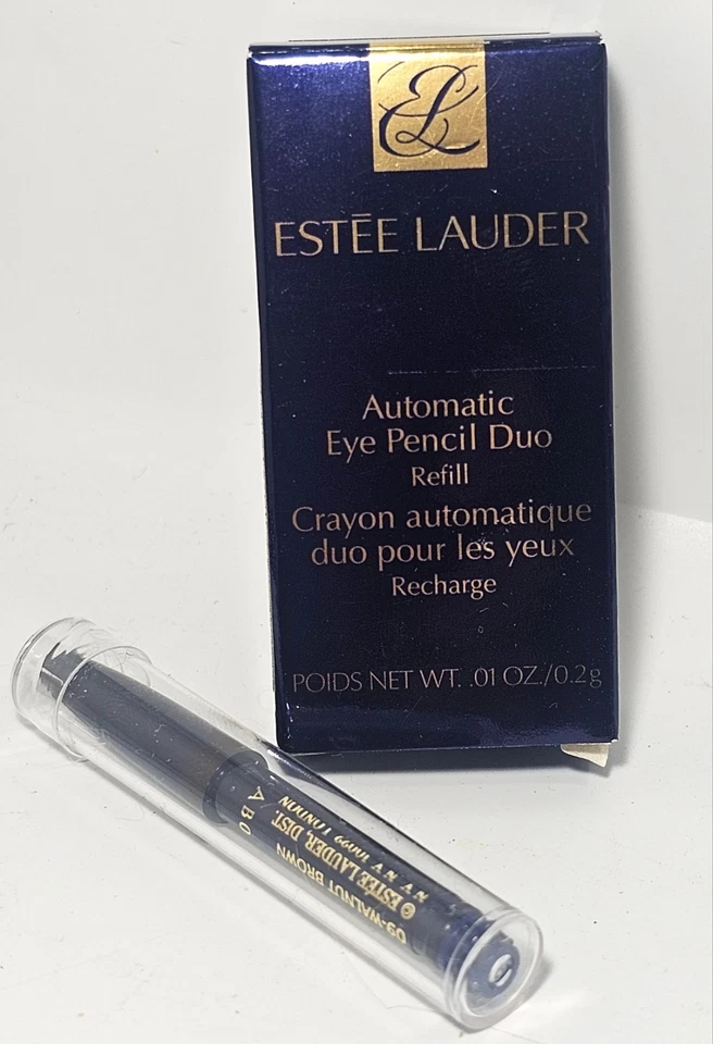 ​RARE Estee Lauder Automatic Eye Pencil Duo Refill 09 Walnut Brown NIB  - Image 1 of 4