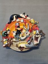 Looney Tunes 3D Collector Plate 7" Bradford Exchange Warner Brothers 1998