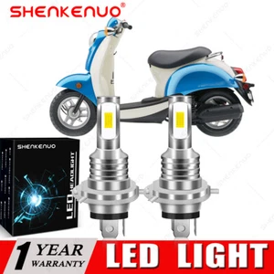 2 3570 6000K LED Faros Bombillas para Honda 2002-2009 Metropolitan CHF50 Scooter - Imagen 1 de 16
