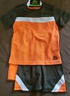Lot de 3 shorts/2 hauts garçons RBX taille 4 gris orange #MS2
