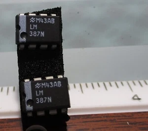 Preamplificador doble de bajo ruido de alta ganancia National Semiconductor 8-DIP IC LM387N 2PK - Imagen 1 de 2