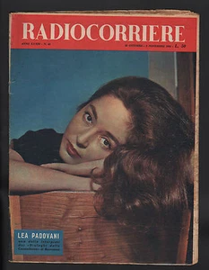 RADIOCORRIERE 44/1956 OLIMPIADI MELBOURNE GALBIATI LIEVORE TITINA DE FILIPPO - Picture 1 of 1