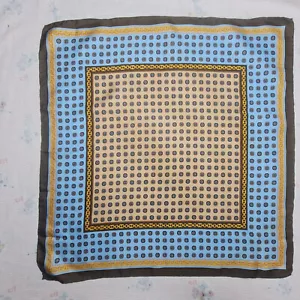 VINTAGE CODELLO LUXURIOUS AUTHENTIC SILK POCKET SCARF NECKERCHIEF HAND ROLLED - Picture 1 of 5