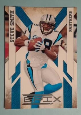 2010 Panini Epix Steve Smith #15 Carolina Panthers NFL Football Card - Image 1 of 2