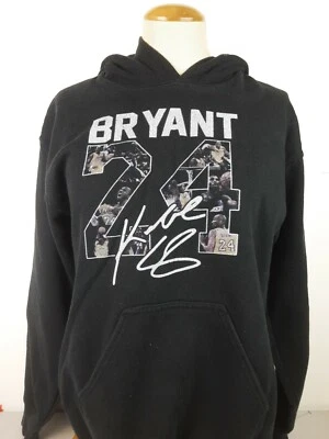 Gildan #24 Kobe Bryant Sudadera con Capucha Negra Talla Adulto S (B12) Foto 1 de 4