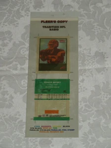 Fleer Tradition 2004 NFL fútbol americano básico a prueba de acetato Travis Henry - Imagen 1 de 12