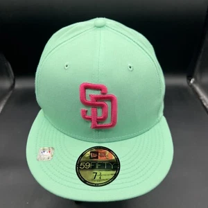 San Diego Padres New Era City Connect 59FIFTY Fitted Hat 7-3/4 MINT - Picture 1 of 9