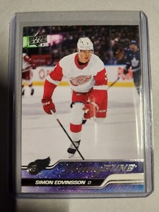 2023-24 Upper Deck Young Guns #228 Simon Edvinsson 
