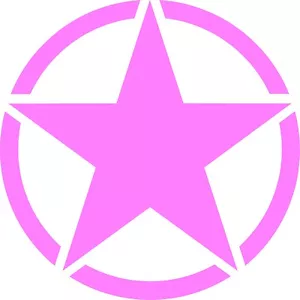 US Army Star Jeep USA Die Cut Vinyl Decal Multiple Colors and Sizes - Picture 1 of 27