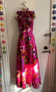 Vintage Rare Kitty B Floral Dress - Picture 1 of 7