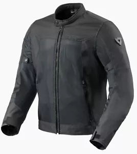 GIACCA JACKET TRAFORATA ESTIVA MOTO REVIT REV'IT ECLIPSE 2 GRIGIO GREY TG L - Bild 1 von 2