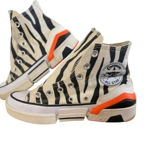 WMNS Converse CPX70 High 'Sunblocked Zebra Print' Canvas Flatform Hi-Tops 6.5 - Picture 1 of 12