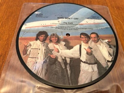 The Cure ‎– Boys Don't Cry 7" 45 picture disc 1987 legacy records  LGYP 57 - Image 1 of 2