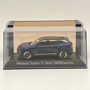 Norev 1/43 Renault Scenic E-Tech 100% Electric 2024 Midnight Diecast Model Blue - Picture 1 of 7