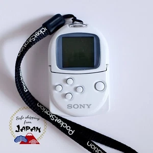 PS1 POCKET STATION Console WHITE SCPH-4000 Sony Official Playstation with Strap - Picture 1 of 9