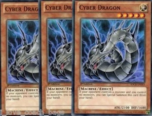 Cyber Dragon ( Black ) SDCR 1st X3  Mint Cyber Dragon Revolution - Picture 1 of 1