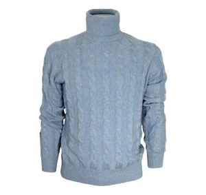 CASHMERE COMPANY Dolcevita Herren Himmlischer Zopf Pulver 125 Kaschmir und Wolle - Bild 1 von 3